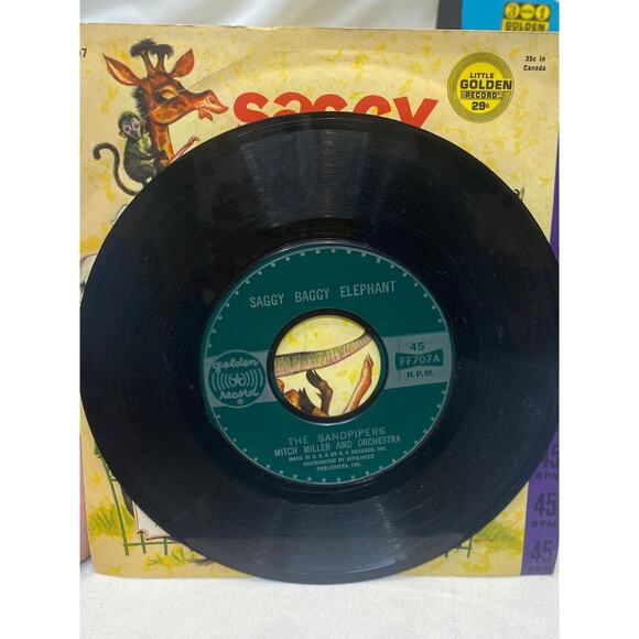 4 vintage Little Golden Records 1960s - Picture 7 of 11